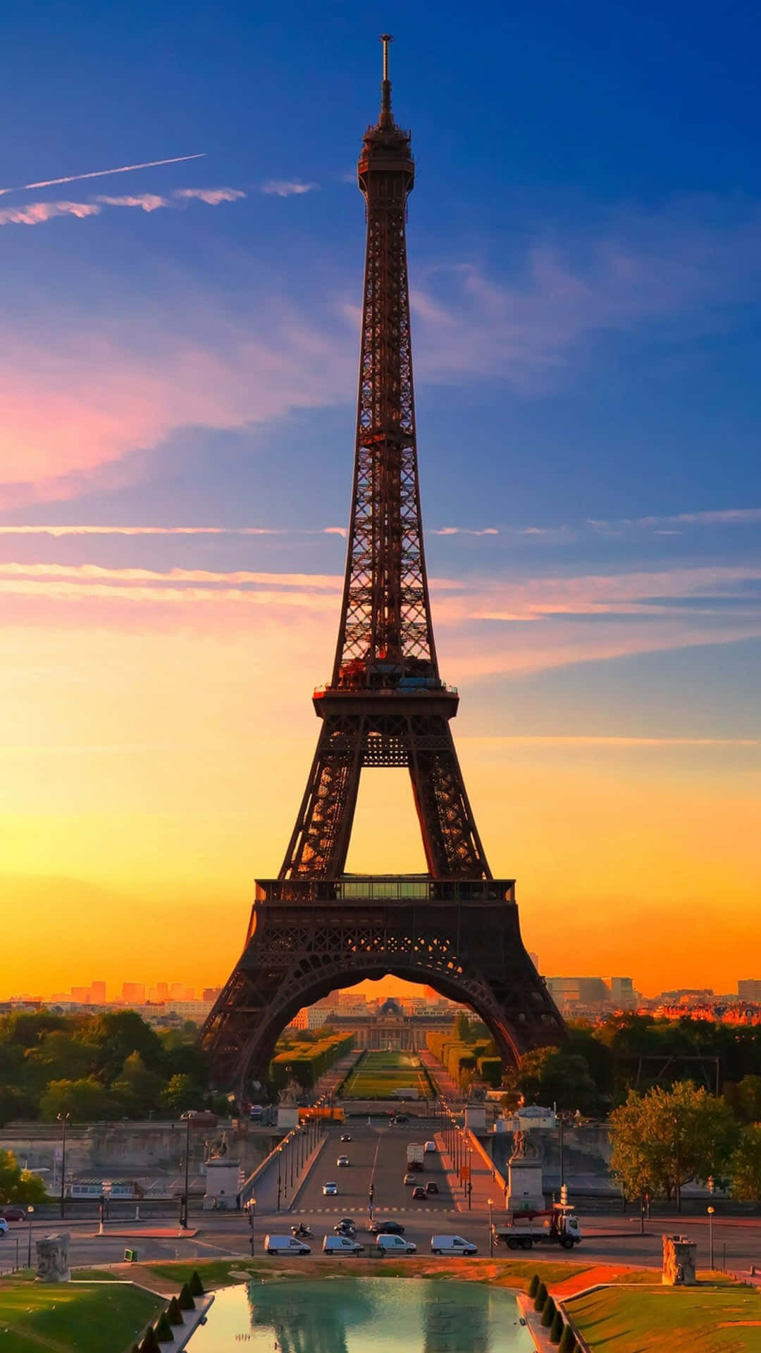 1080x1920 Eiffel Tower Wallpaper