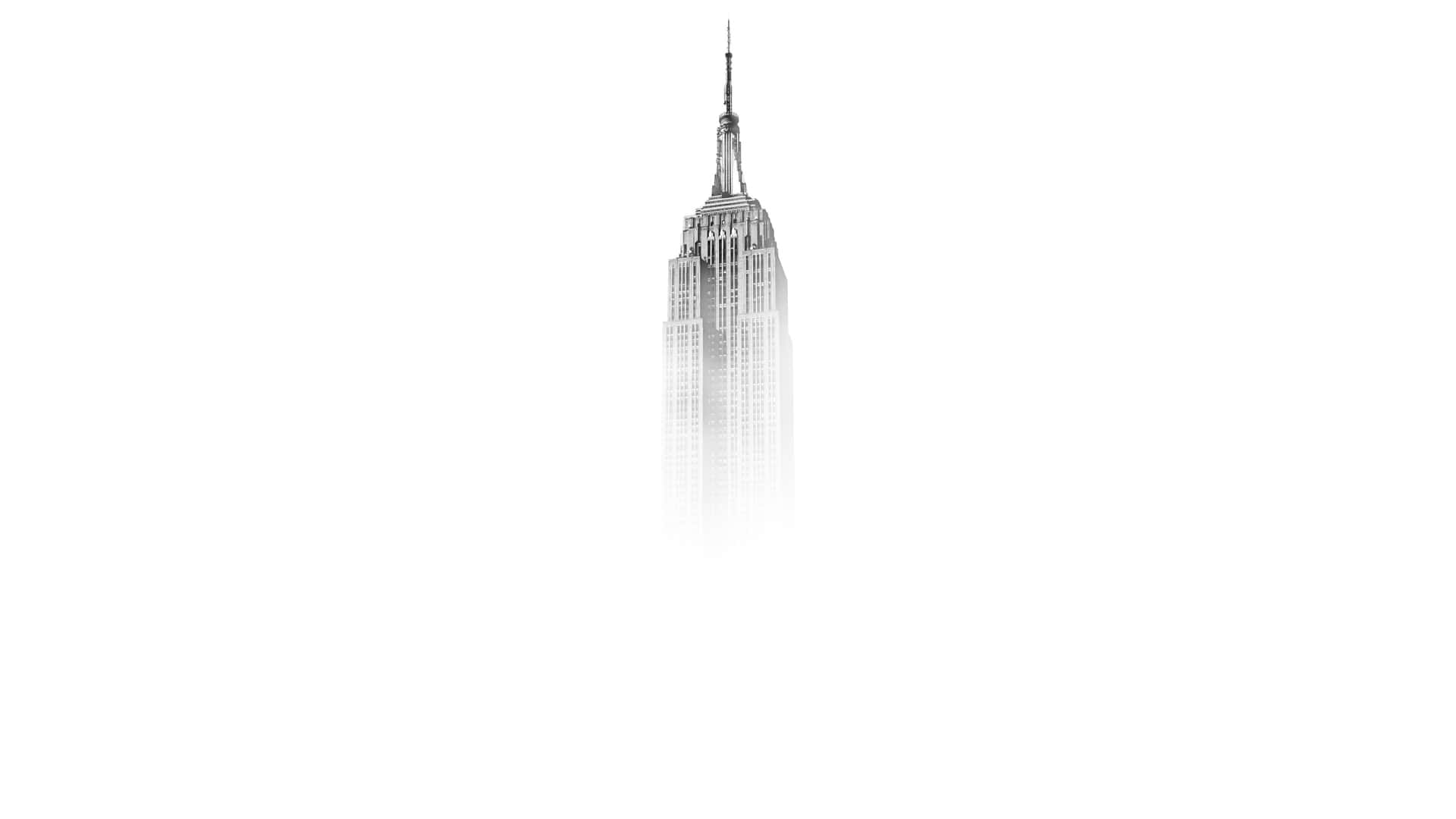 Landscape Drawing 1440p Empire State Building Background