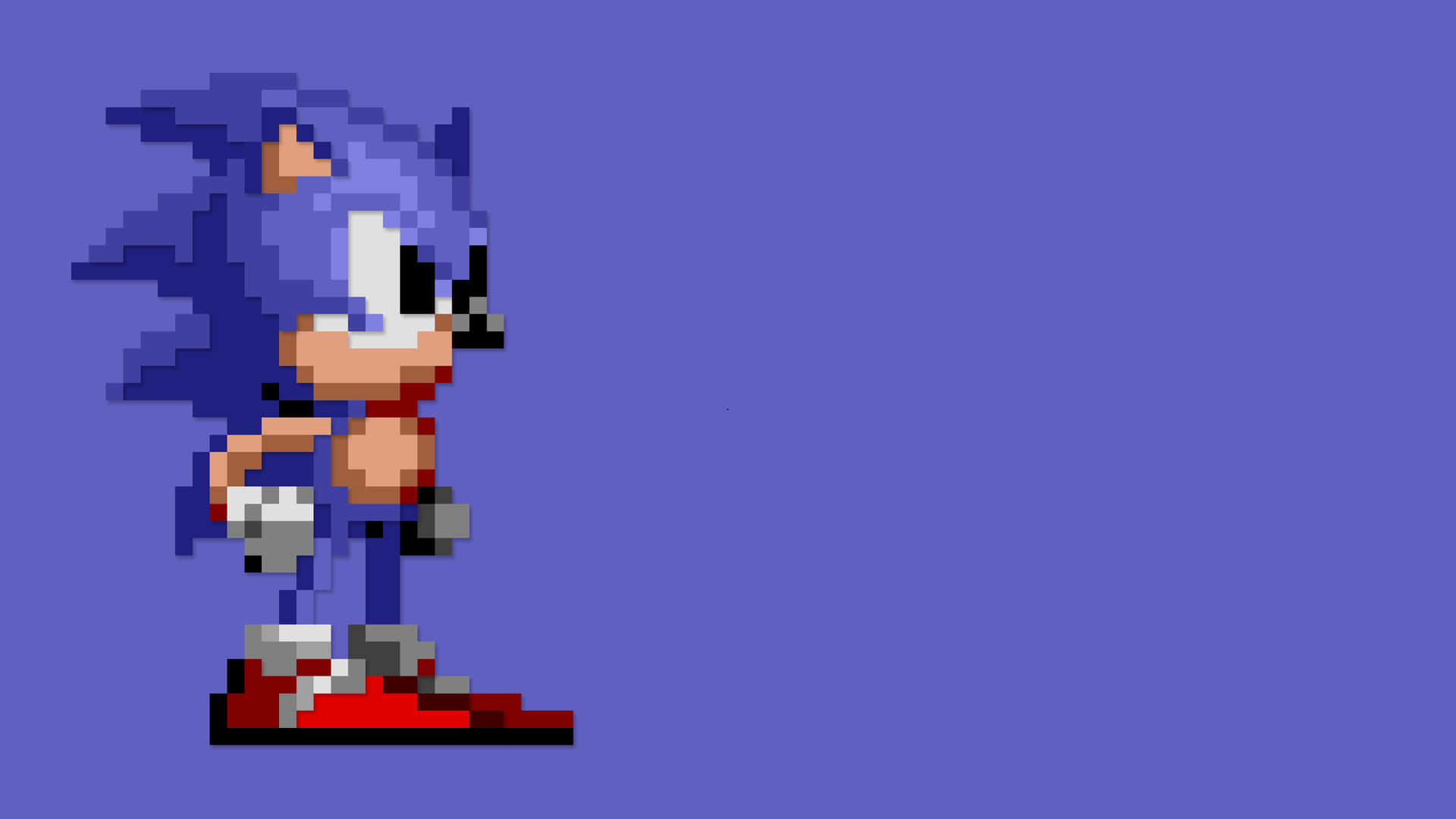 Sonic The Hedgehog Pixel Art Wallpaper Wallpaper