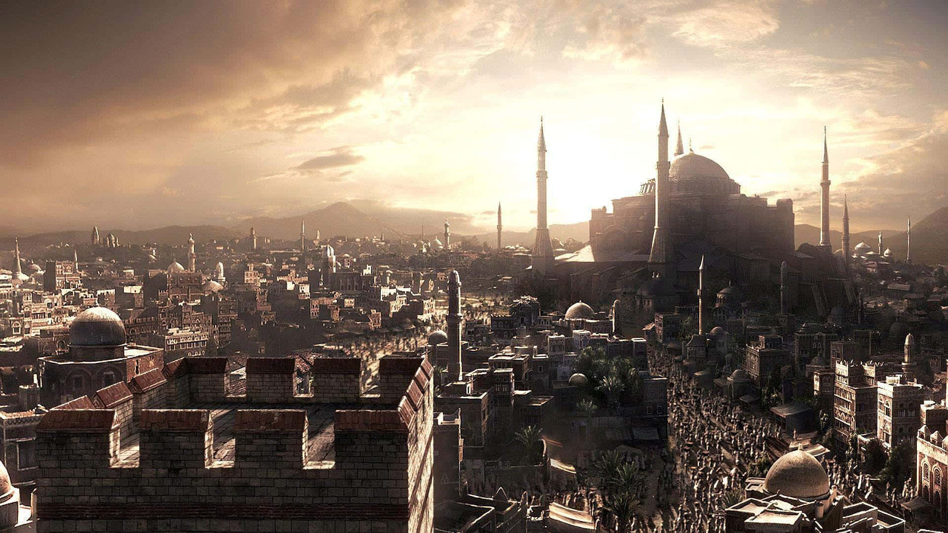 1920x1080 Civilization V Background Constantinople