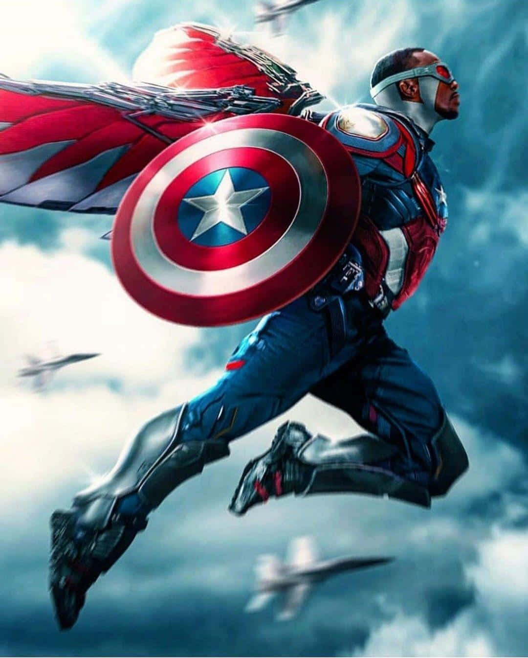 4k Captain America Friend Wallpaper