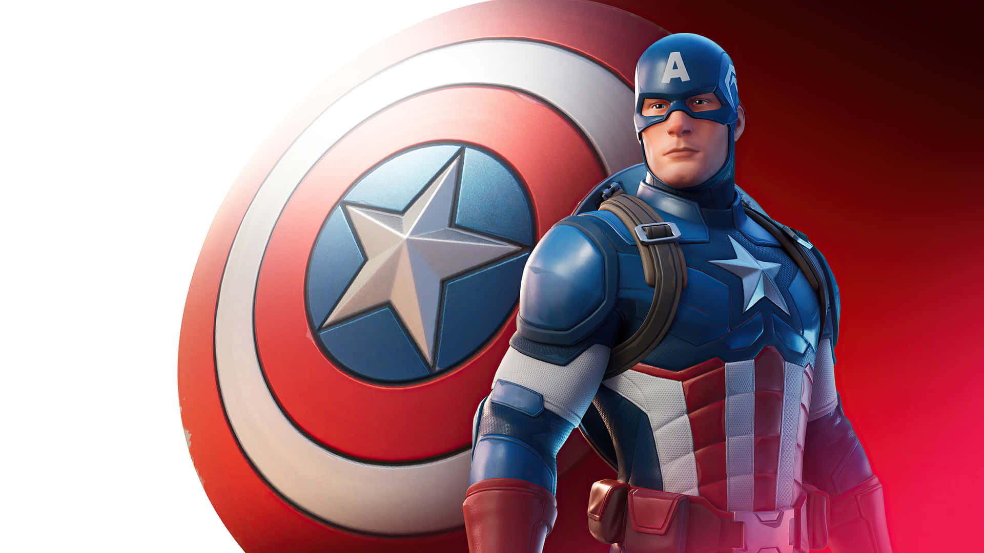 4k Captain America With Shield Background Wallpaper