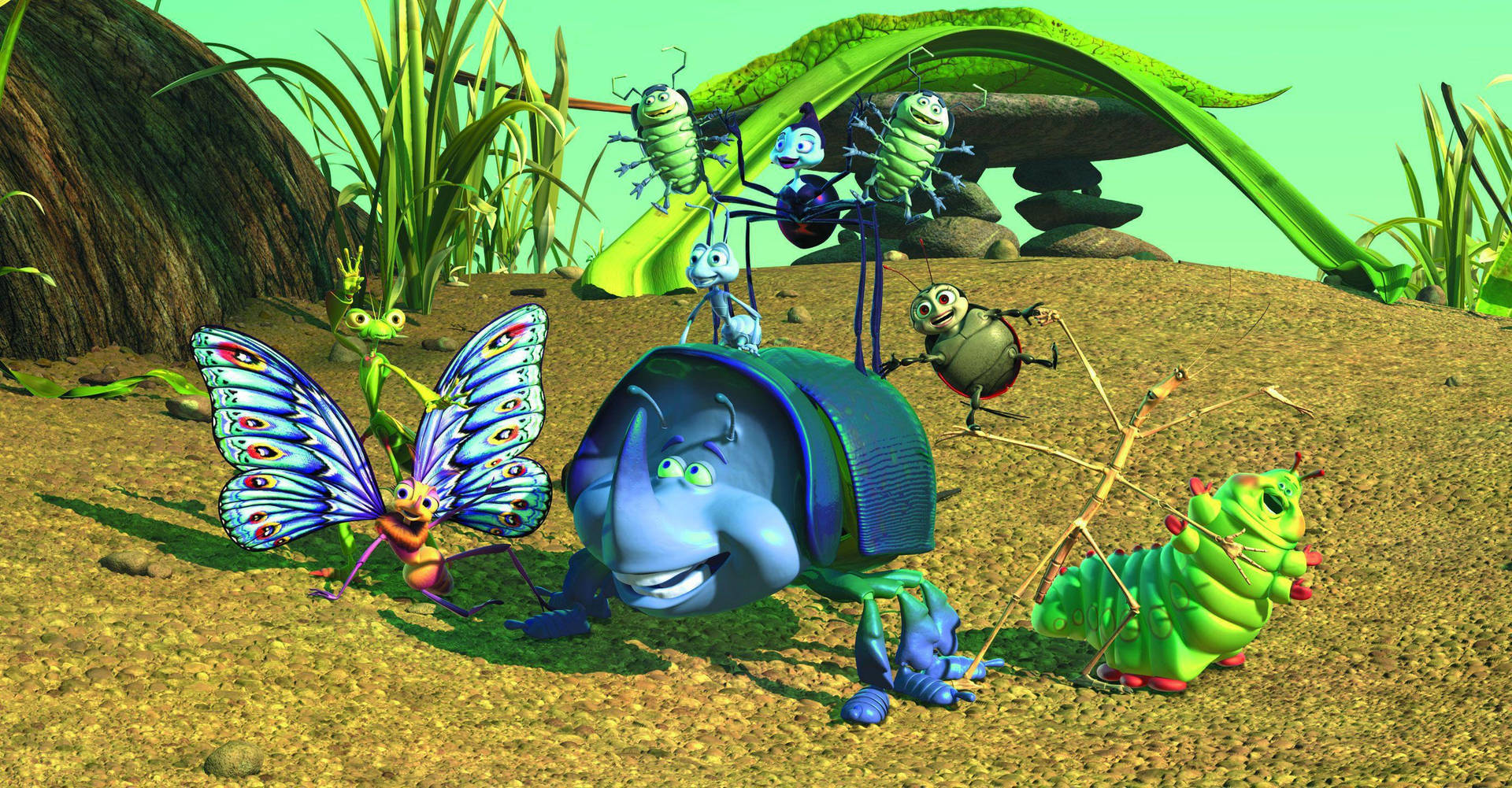 A Bug's Life Performers Wallpaper