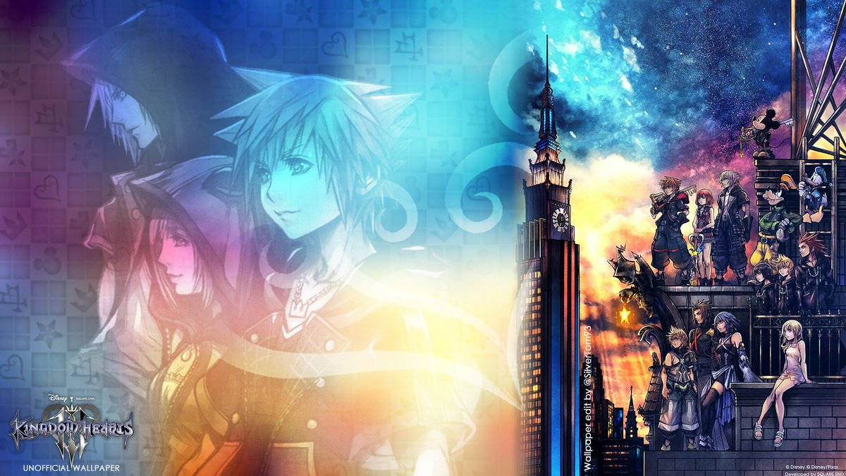 Embark on an Epic Adventure through A New World of Kingdom Hearts 3 Wallpaper