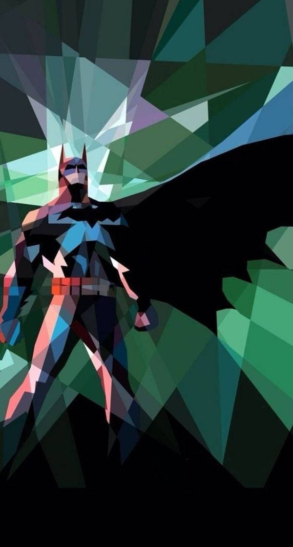 Abstract Batman Superhero Iphone Wallpaper