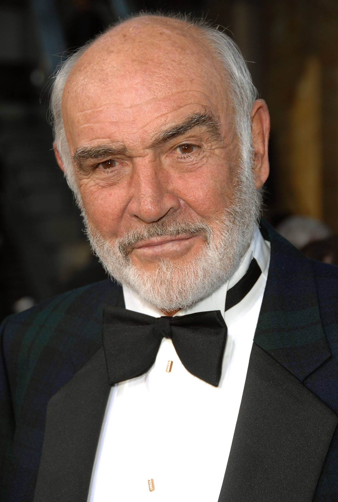 Actor Sean Connery In Suit Wallpaper