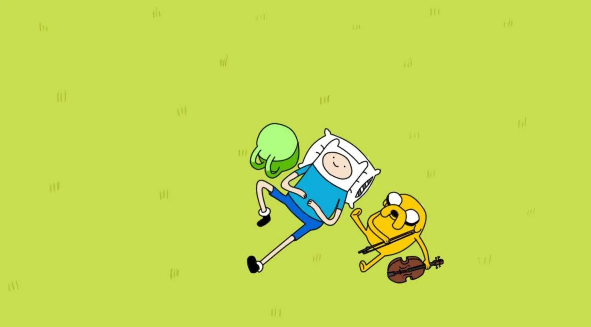 "Adventure Time: Join Finn and Jake on an epic quest filled with adventure!"