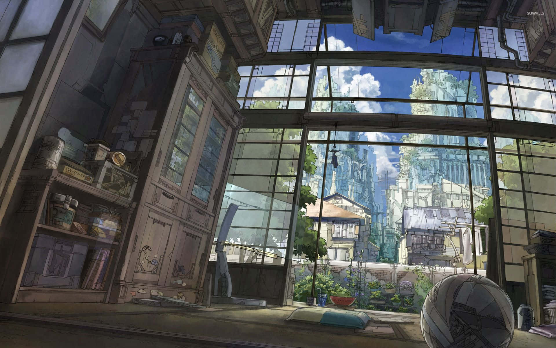 Japanese Home Interior Aesthetic Anime Background