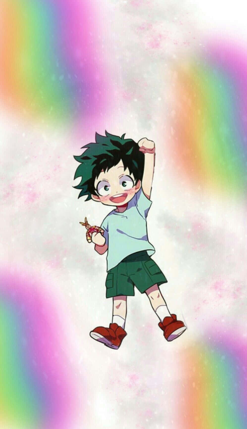 "Deku, Ready to Rise Above the Challenge" Wallpaper