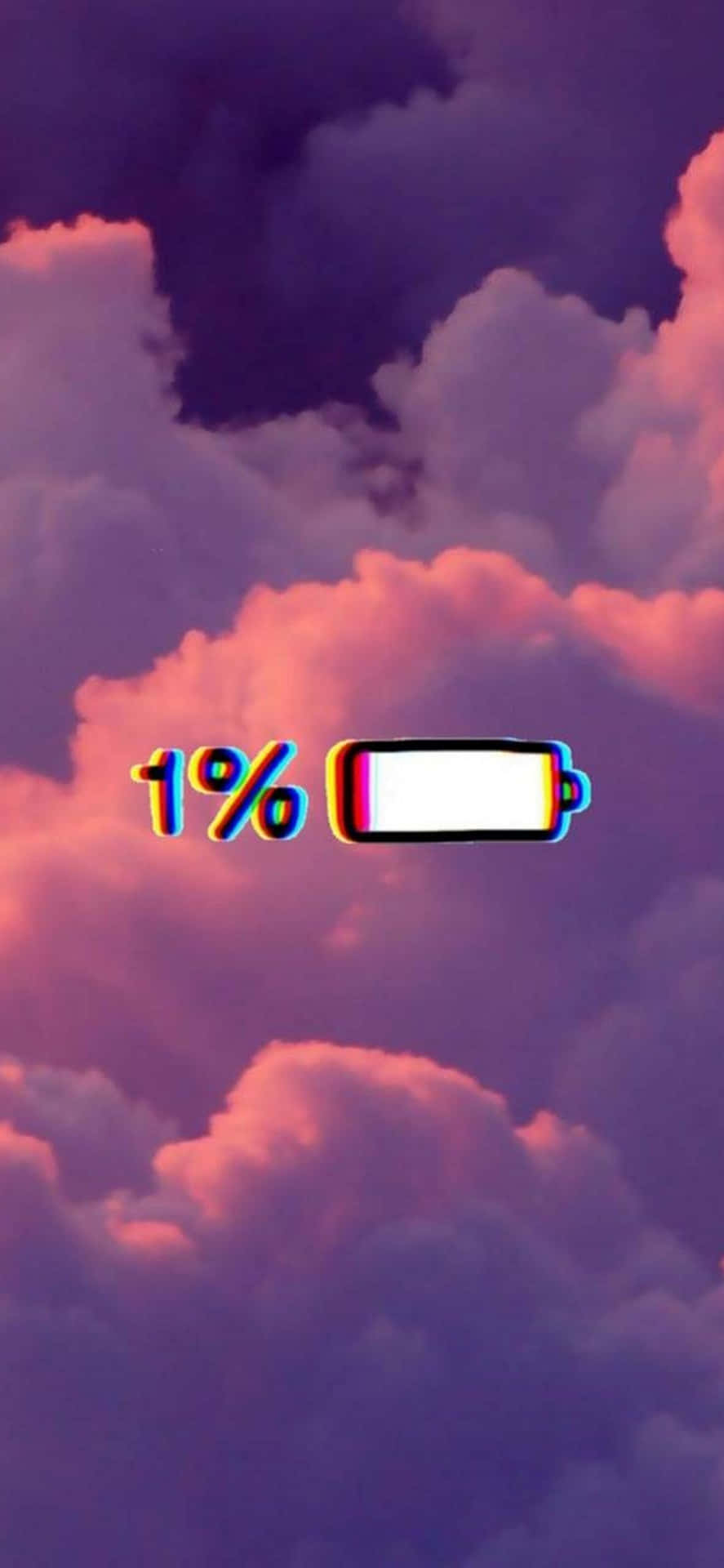 Aesthetic Cloud Battery Picture