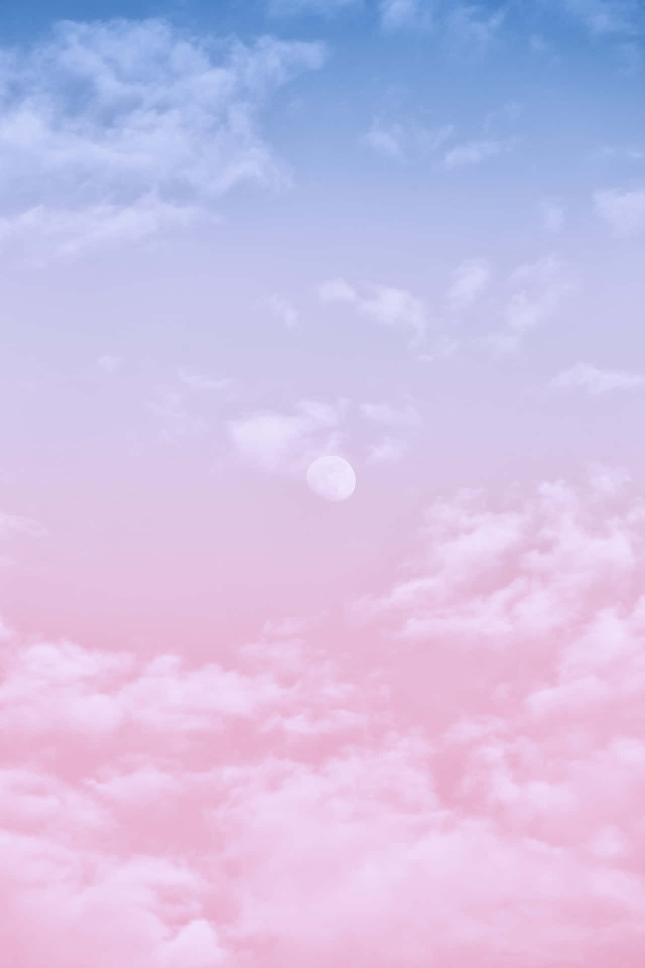 Aesthetic Pink Gradient Sky Picture