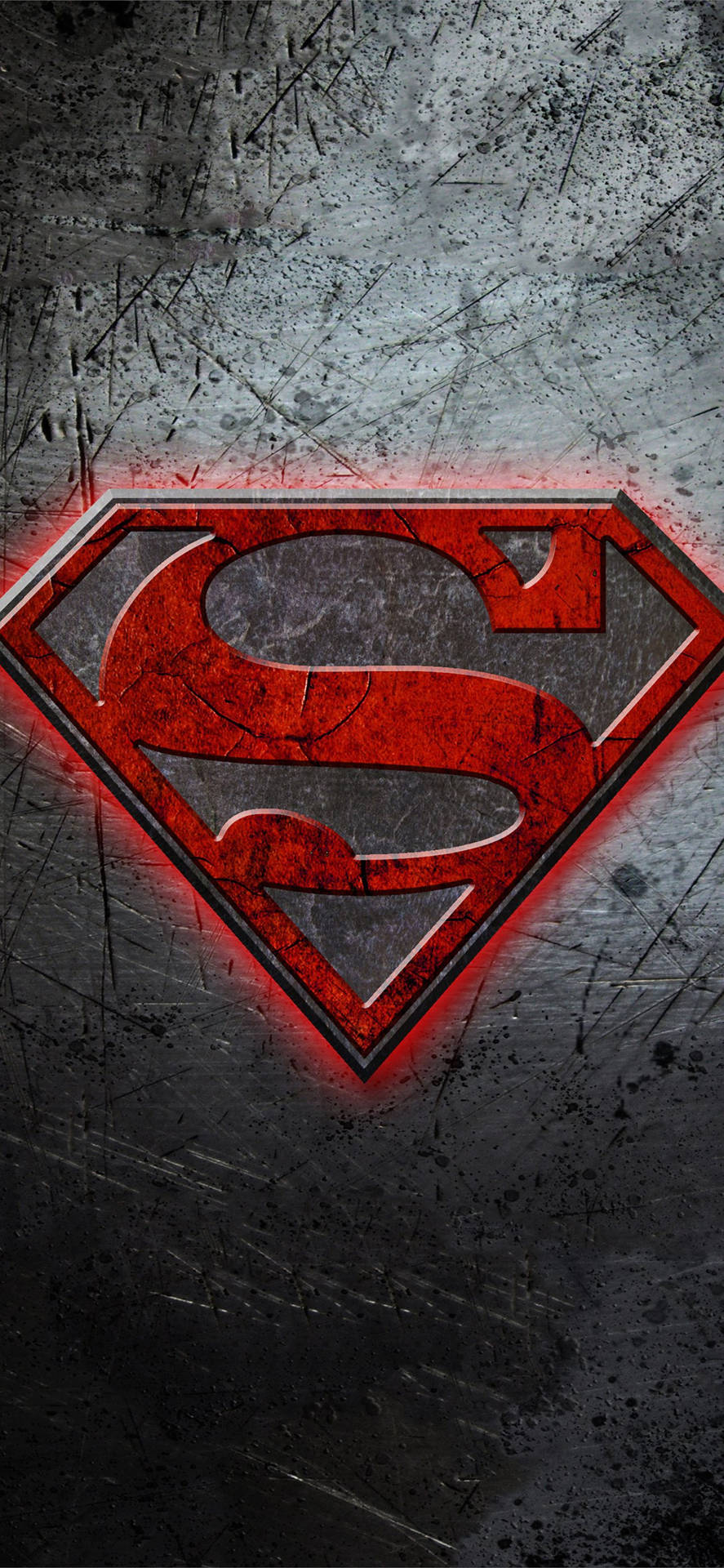 Alternative Red Superman Symbol Iphone Wallpaper