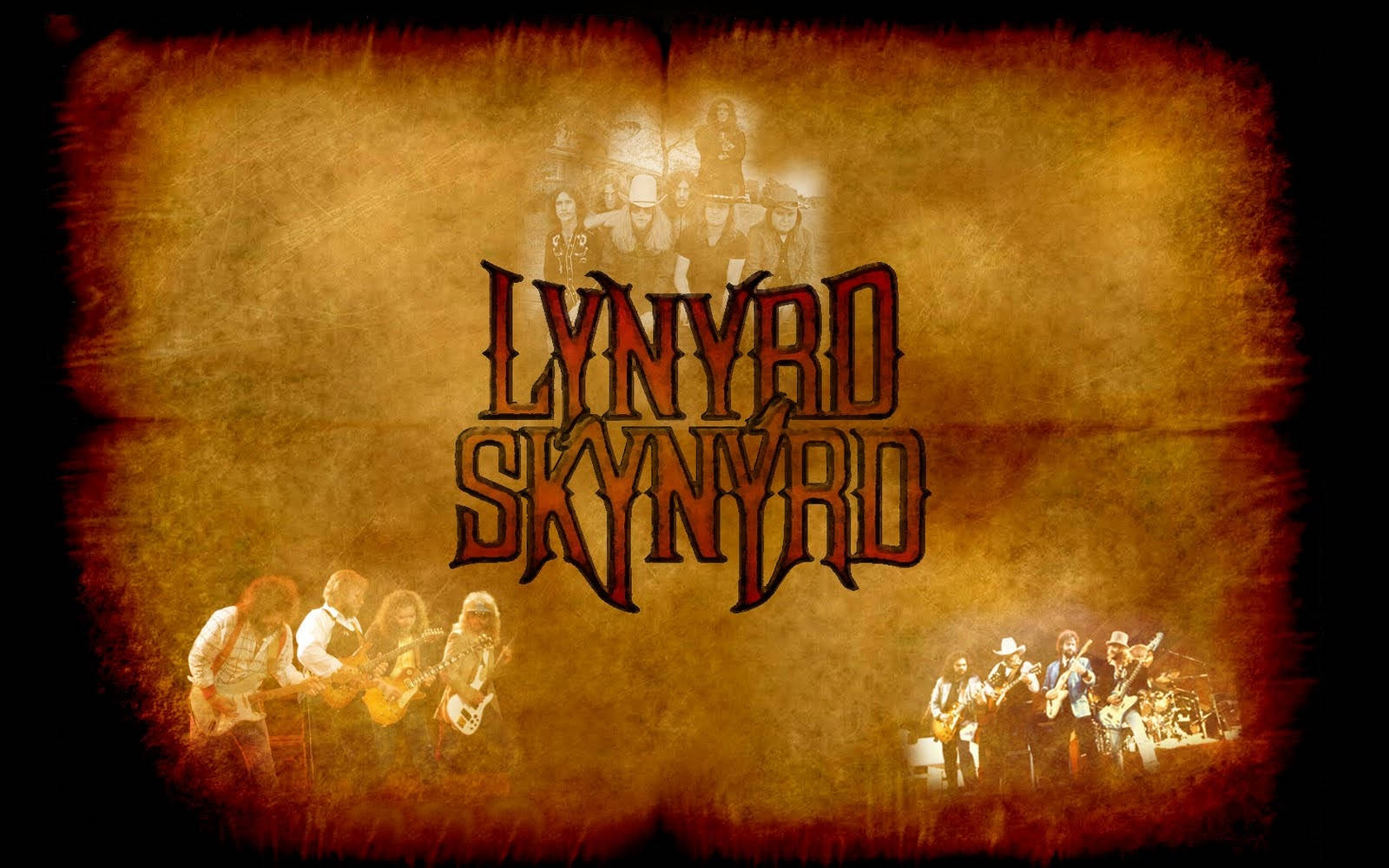 Iconic American Rock Band - Lynyrd Skynyrd Wallpaper