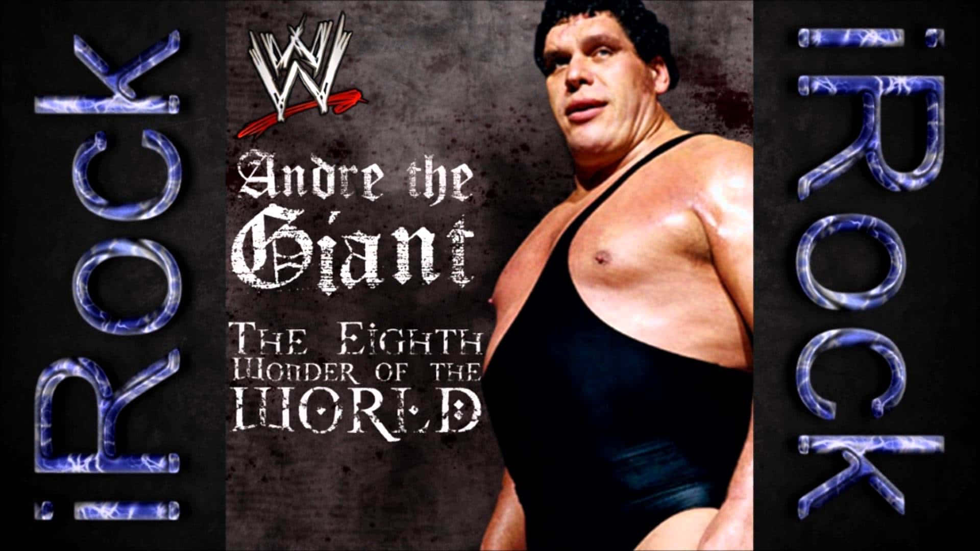Andre The Giant Tribute Poster Wallpaper