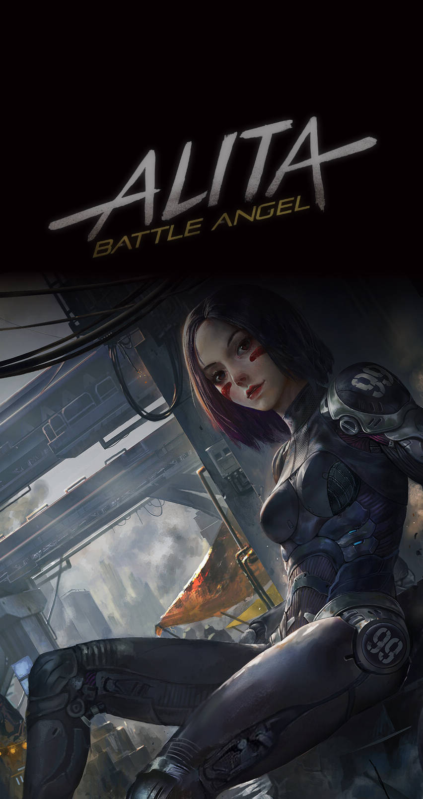 Image  Alita is ready to take on the world in her futuristic Battle Angel garb Wallpaper
