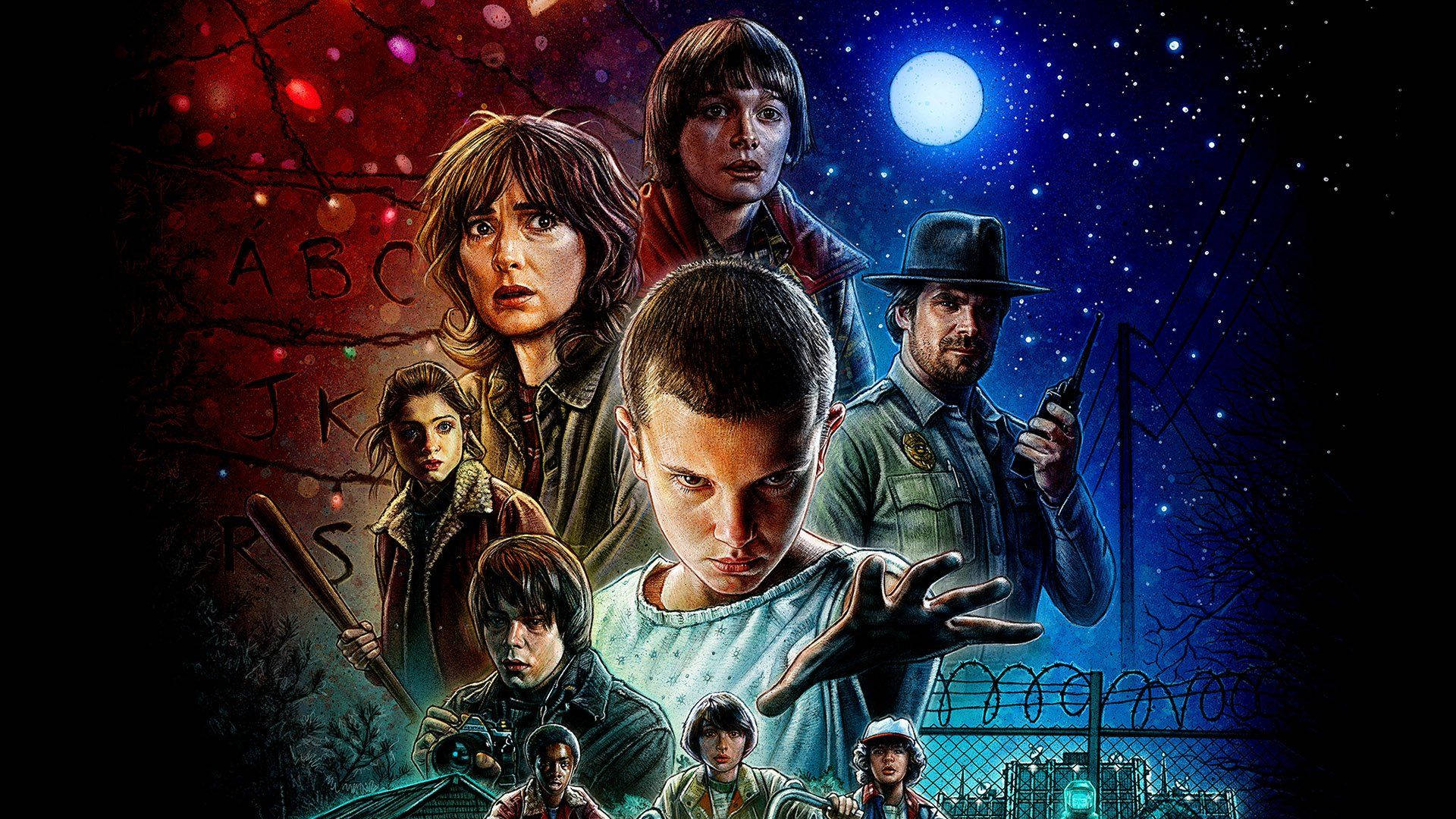 "Eleven from Stranger Things" Wallpaper