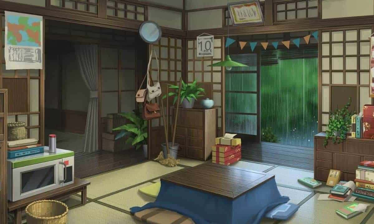 "Make your living room come to life with this vibrant Anime Living Room!"