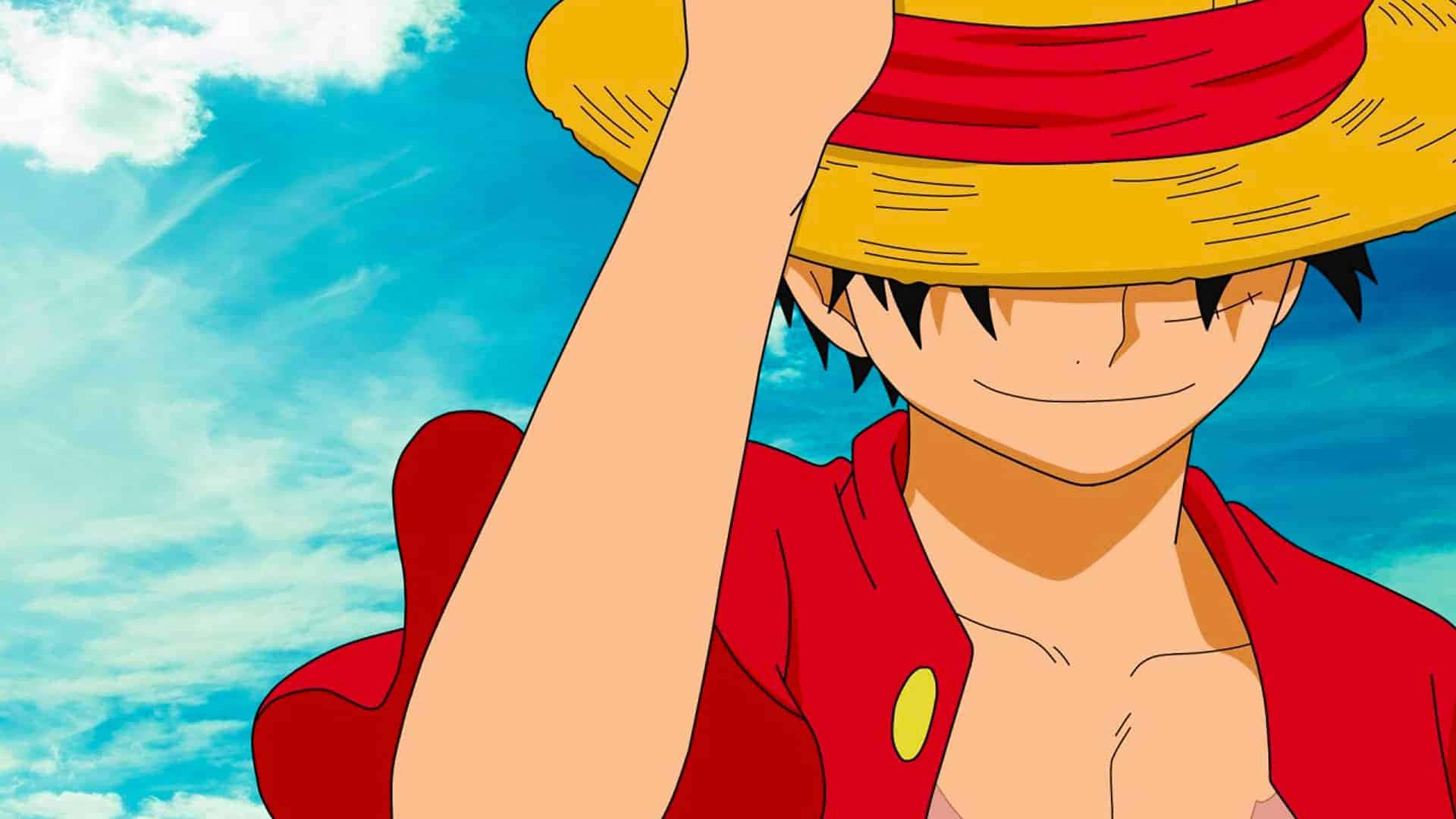 One Piece Anime Luffy Smiling Picture