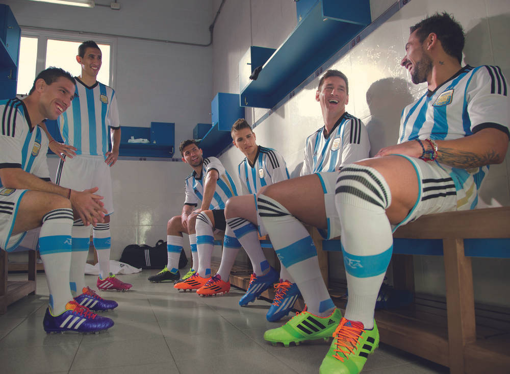 Argentina National Football Team Locker Room Wallpaper