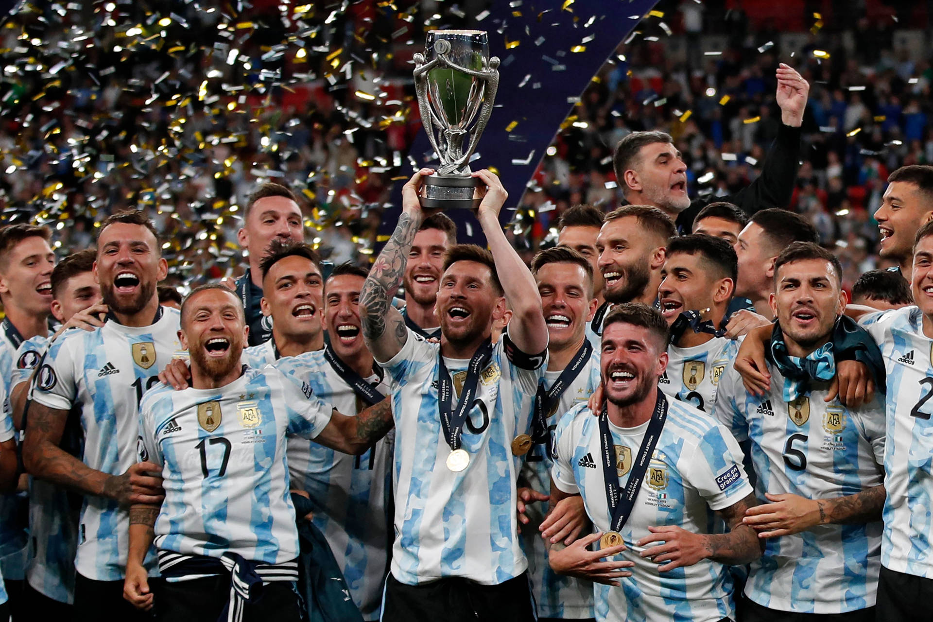 Argentina National Football Team Qualify World Cup Wallpaper