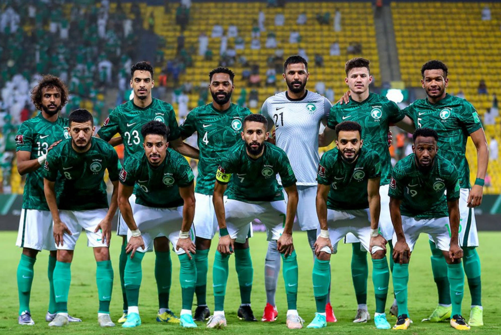 Asia's Pride Saudi Arabia National Football Team Wallpaper