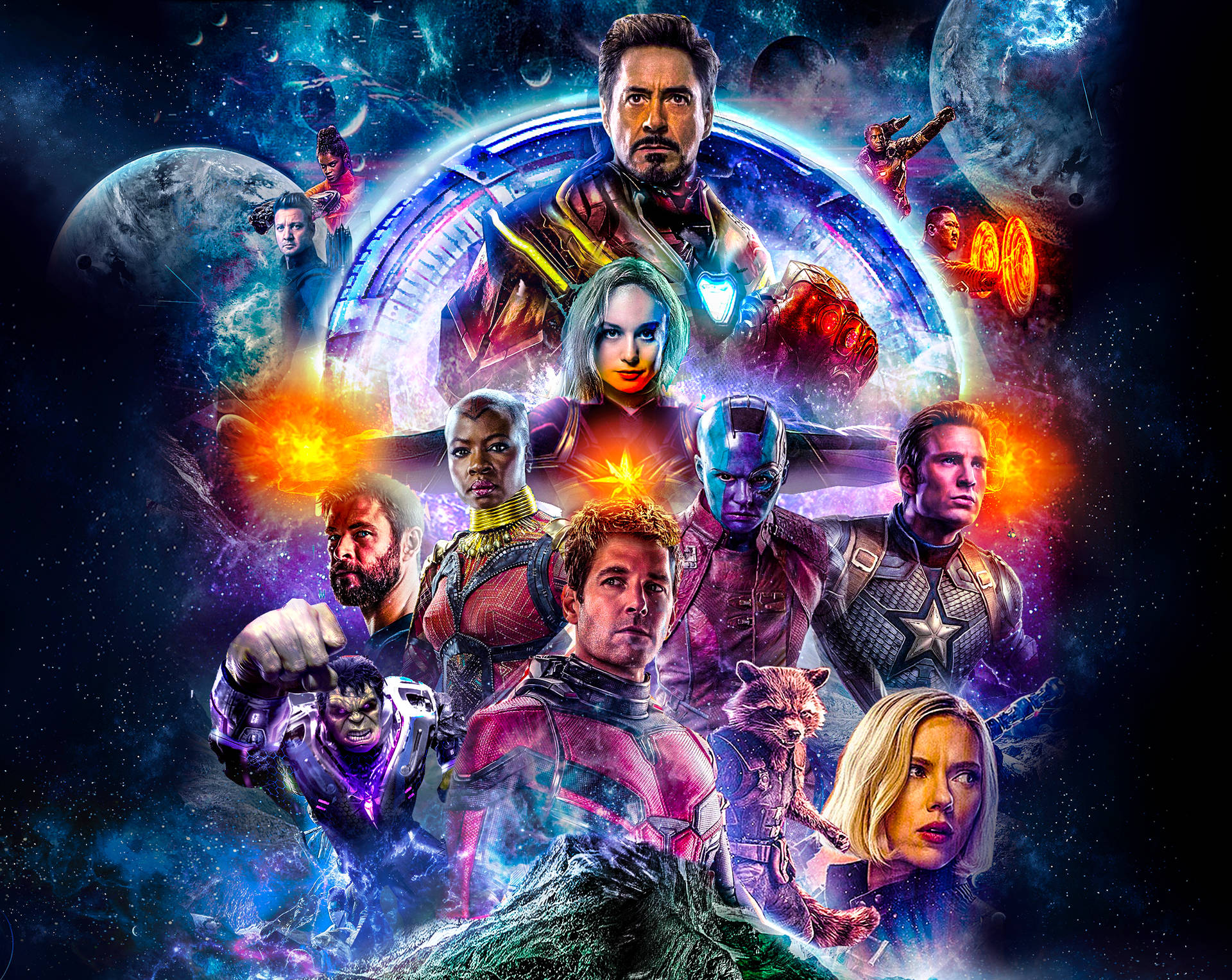 Unite Against Thanos! Wallpaper