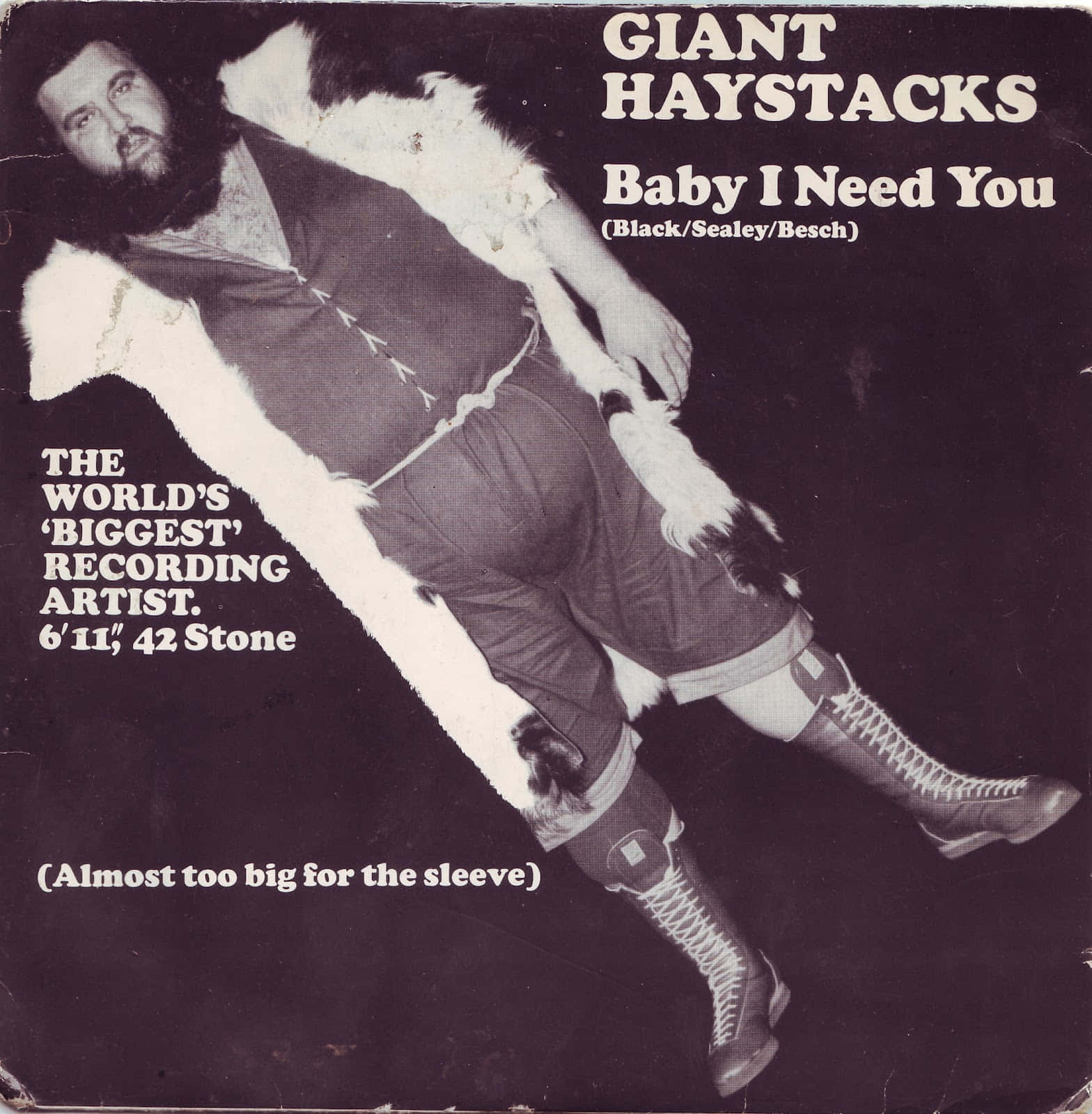 Vintage Haystacks Calhoun Album Cover Wallpaper