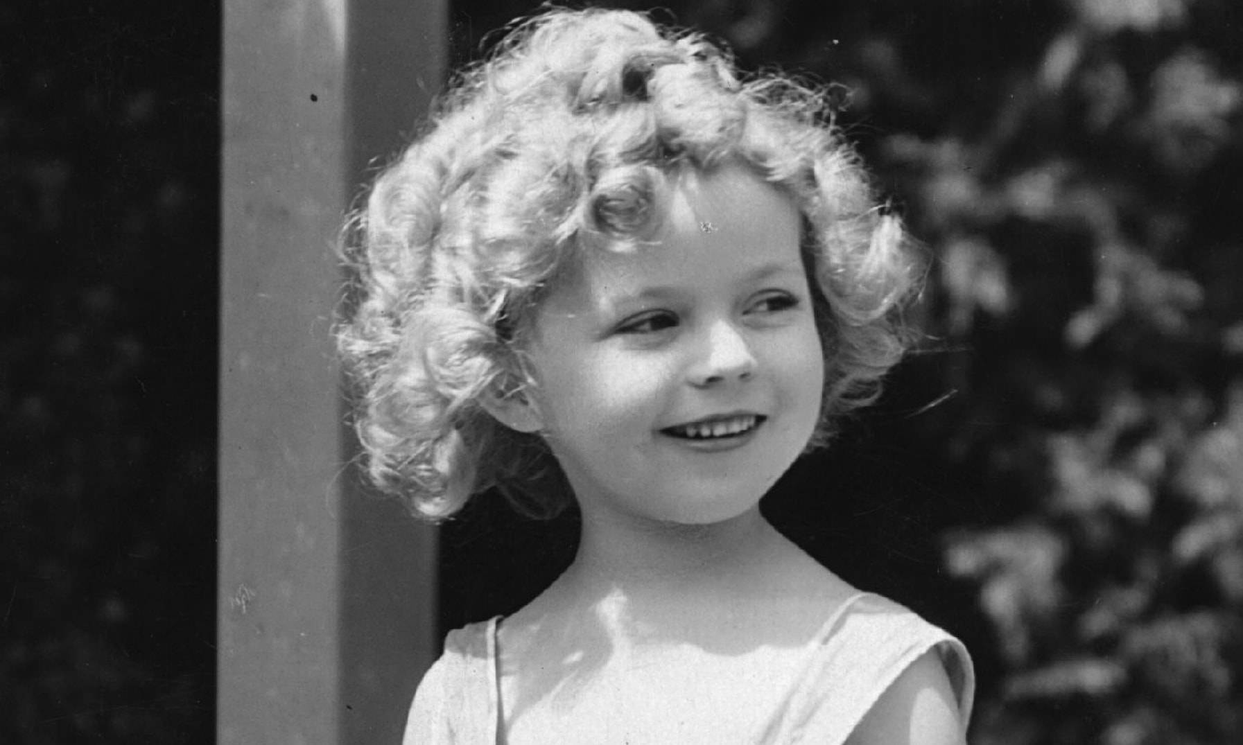 Baby Shirley Temple Curly Hair Wallpaper