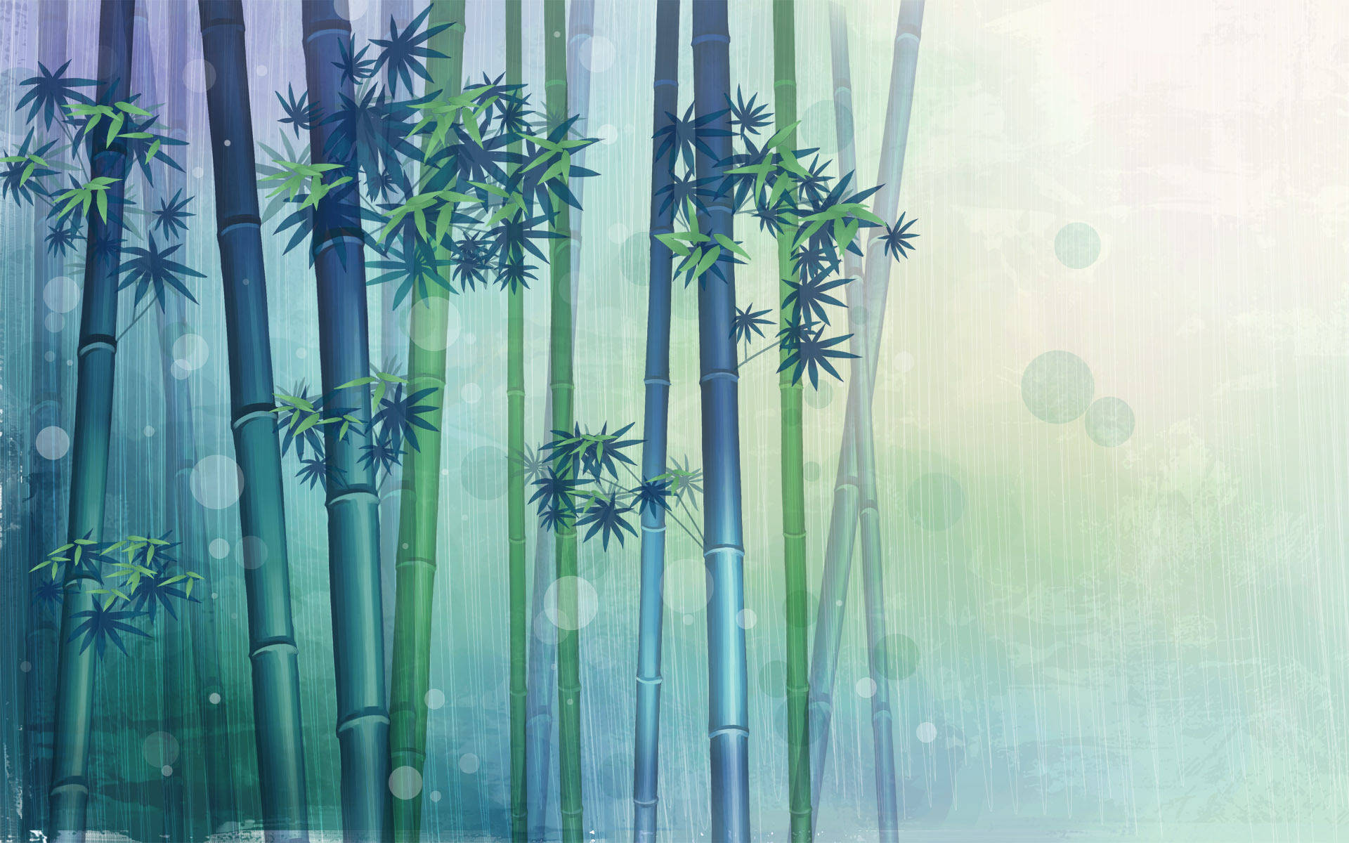 Bamboo Digital Art Wallpaper