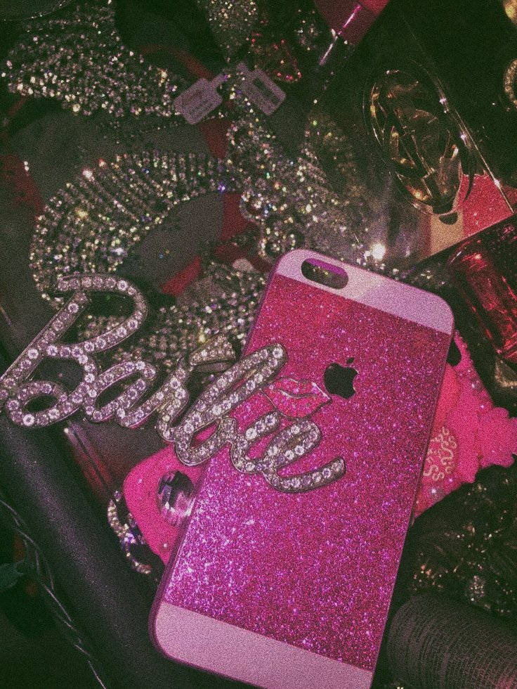 Barbie And Pink Case PFP Aesthetic Background Wallpaper