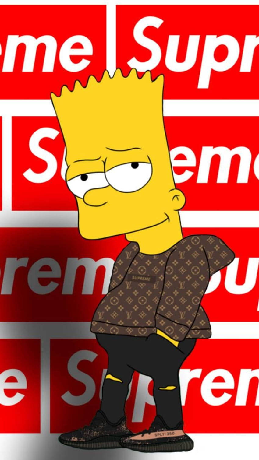 Cute Bart Simpson Swag Wallpaper