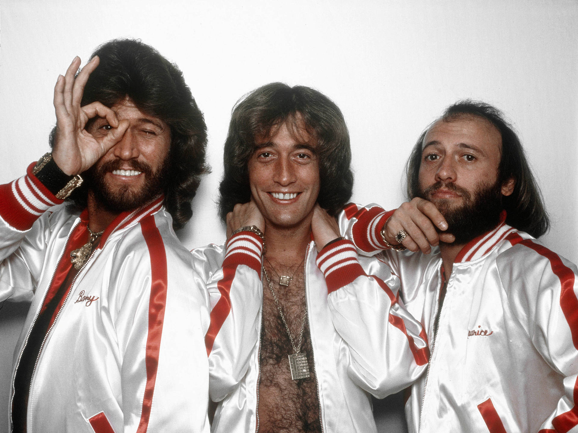 Bee Gees Musical Group Los Angeles 1977 Wallpaper