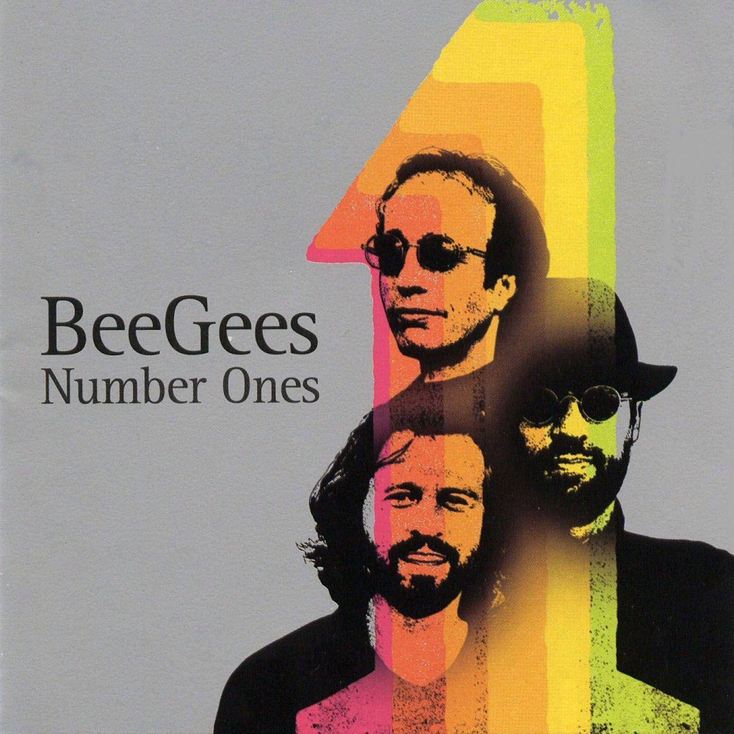 Bee Gees Number Ones Compilation Album Cover Wallpaper