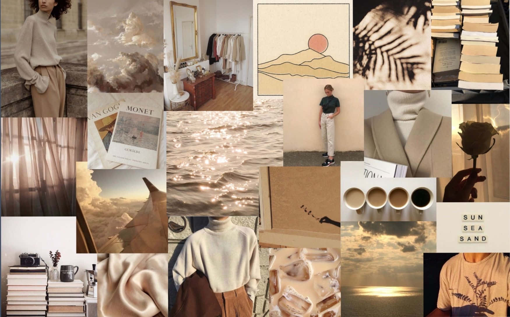 The soft and serene beige aesthetic