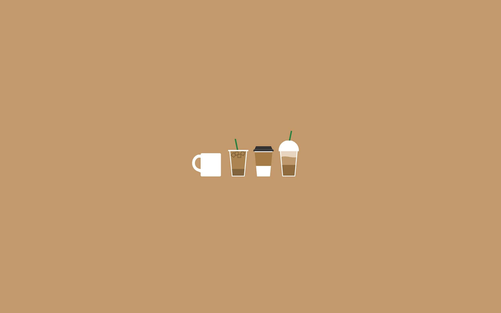 Starbucks Coffee Cup And Cup Hd Wallpaper