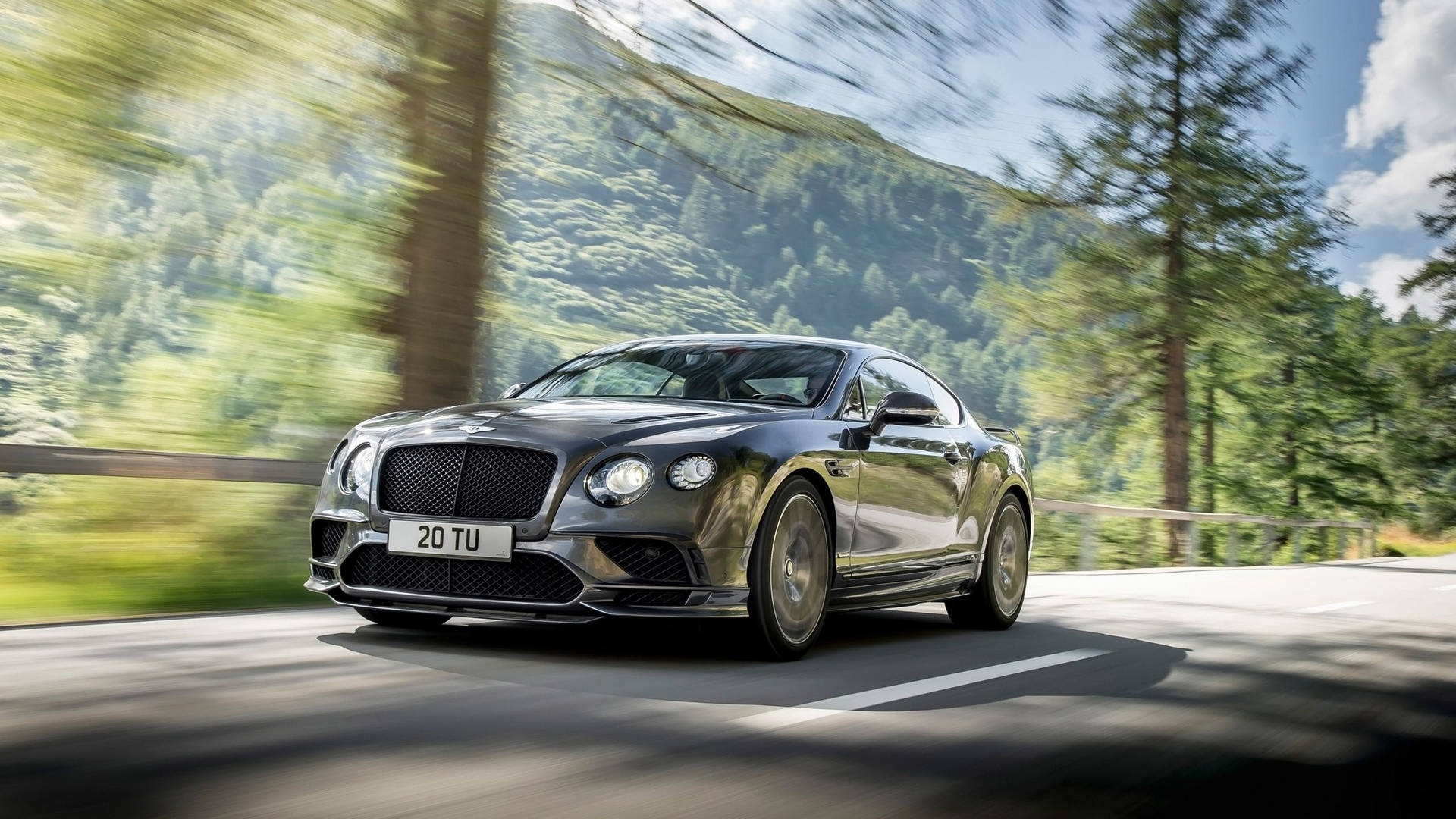 Fast and Furious: Unleash the Power of Bentley Continental Supersports Wallpaper