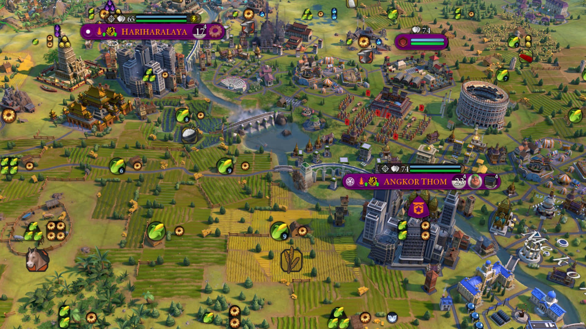 "Expansive Universe in Civilization Beyond Earth Game Background"