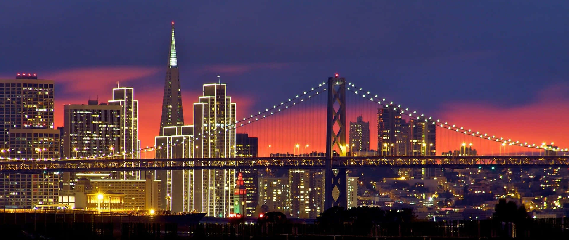 Majestic View of San Francisco Skyline
