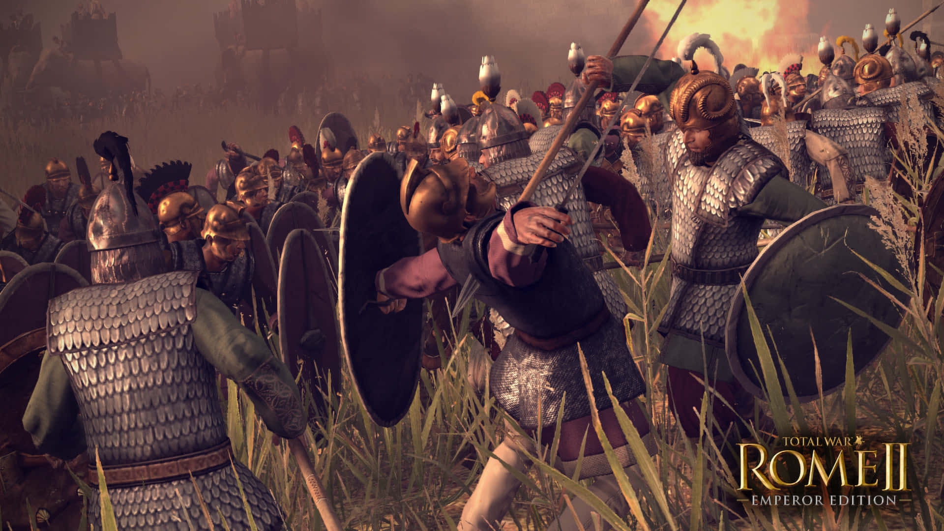 Engrossing Battle Scene from Total War: Rome 2