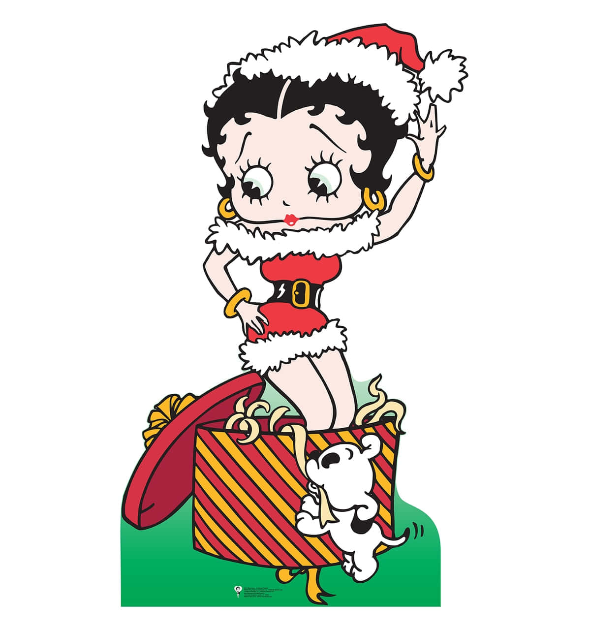 Photo  Betty Boop in the Holiday Spirit. Wallpaper