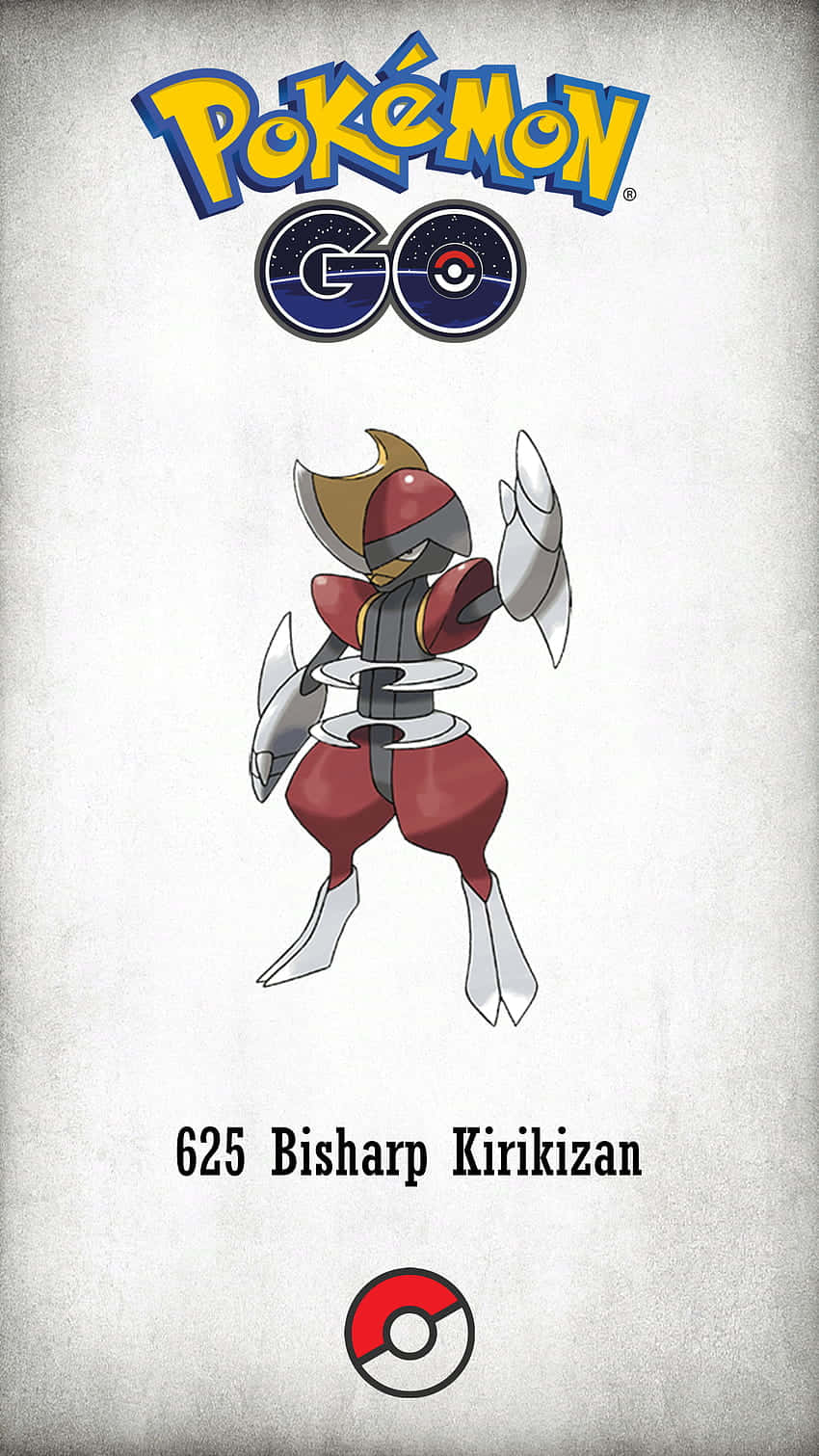 Bisharp White Pokemon Go Poster Wallpaper