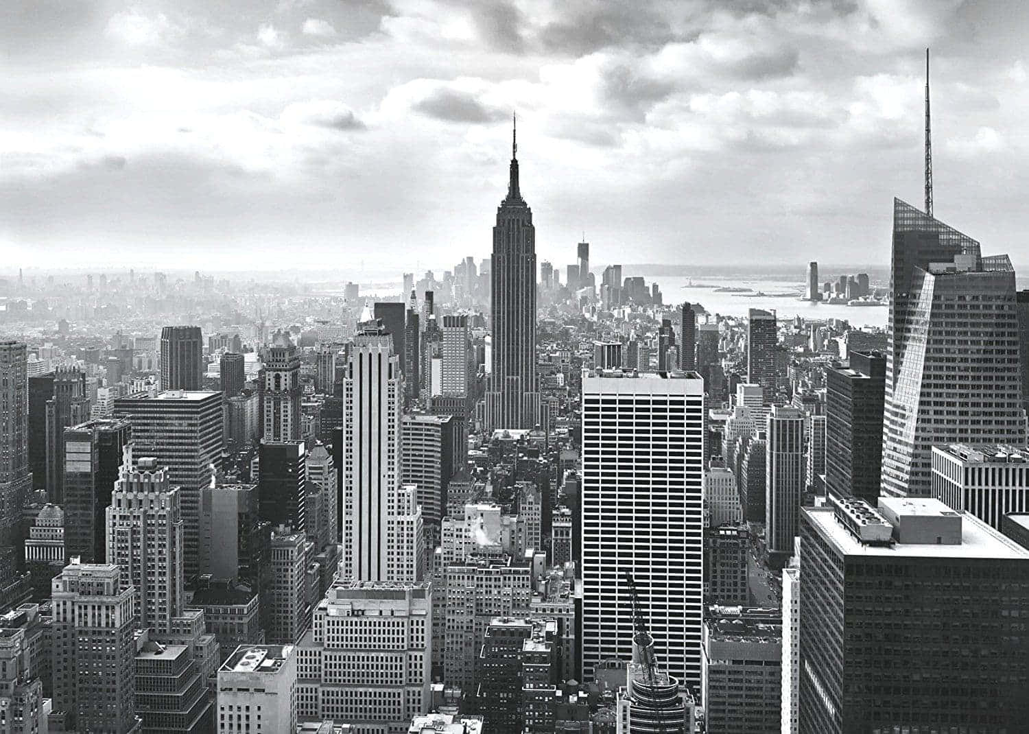 Black And White New York City Background