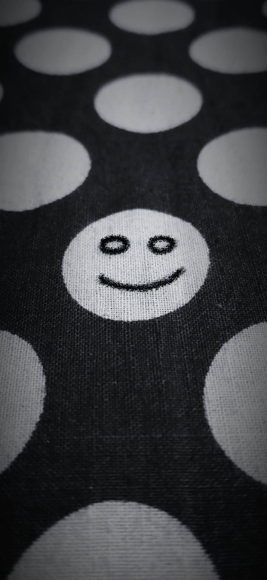 Black Emoji Happy Wallpaper