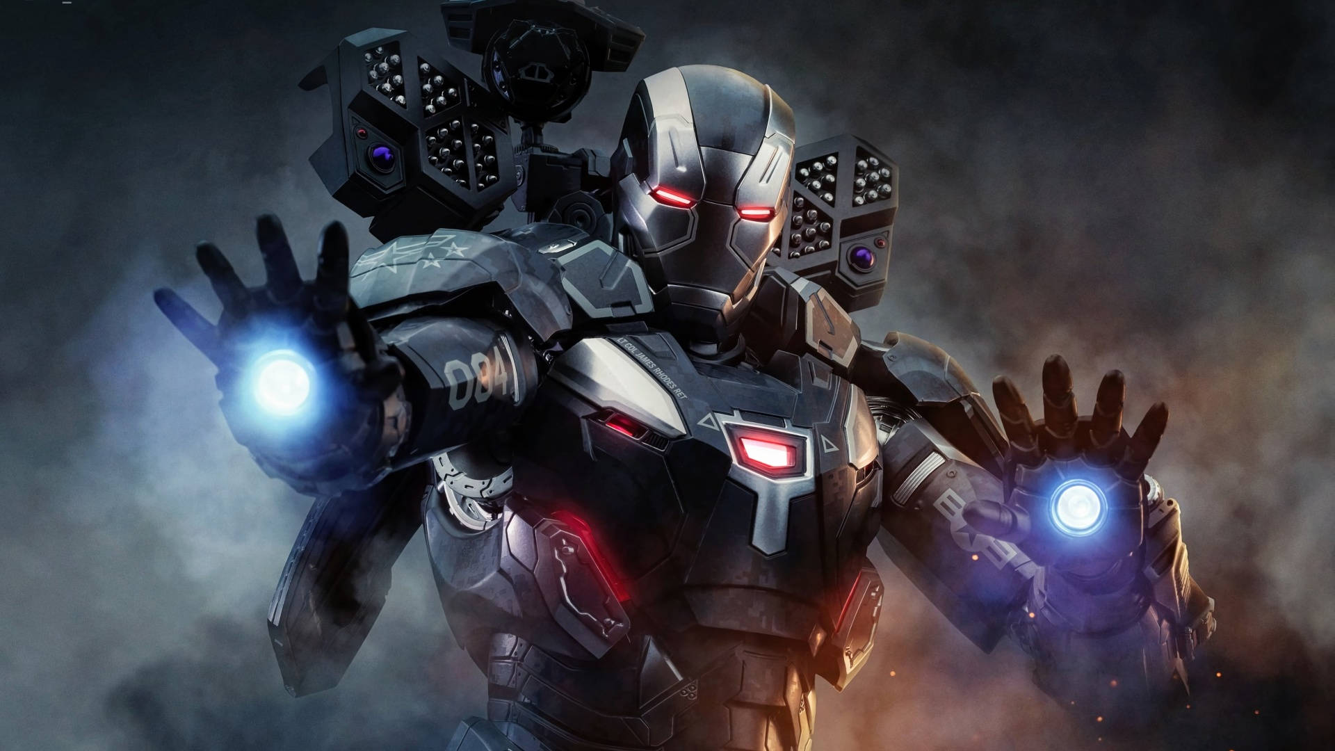 Black Iron Man Suit in Full HD Wallpaper