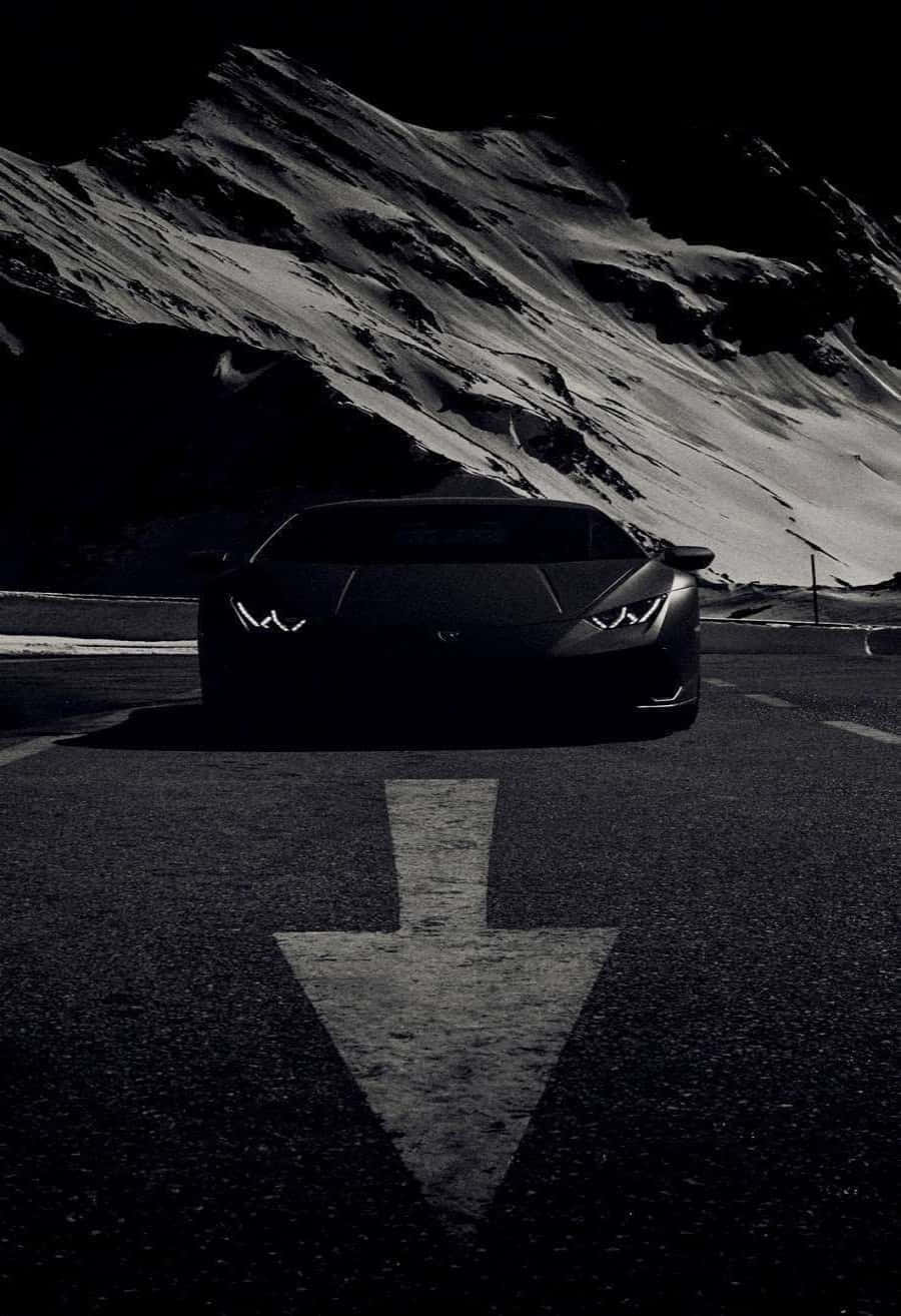 Black Lamborghini Iphone Arrow Wallpaper Wallpaper