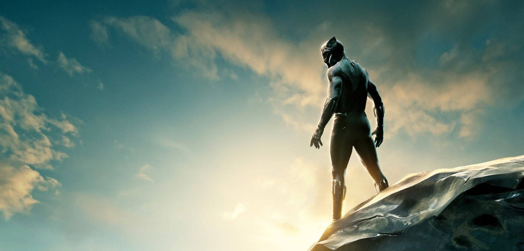 "The Black Panther, a powerful superhero and protector of Wakanda." Wallpaper