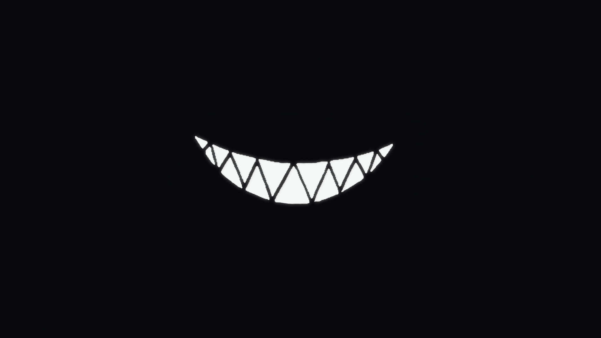 Black Smile Teeth Wallpaper