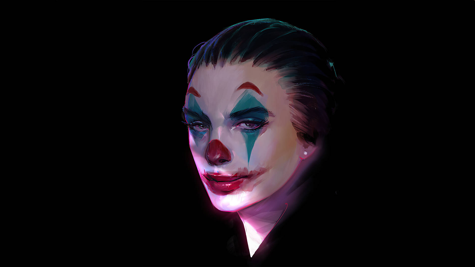 Black Ultra Hd Joker As Female Wallpaper