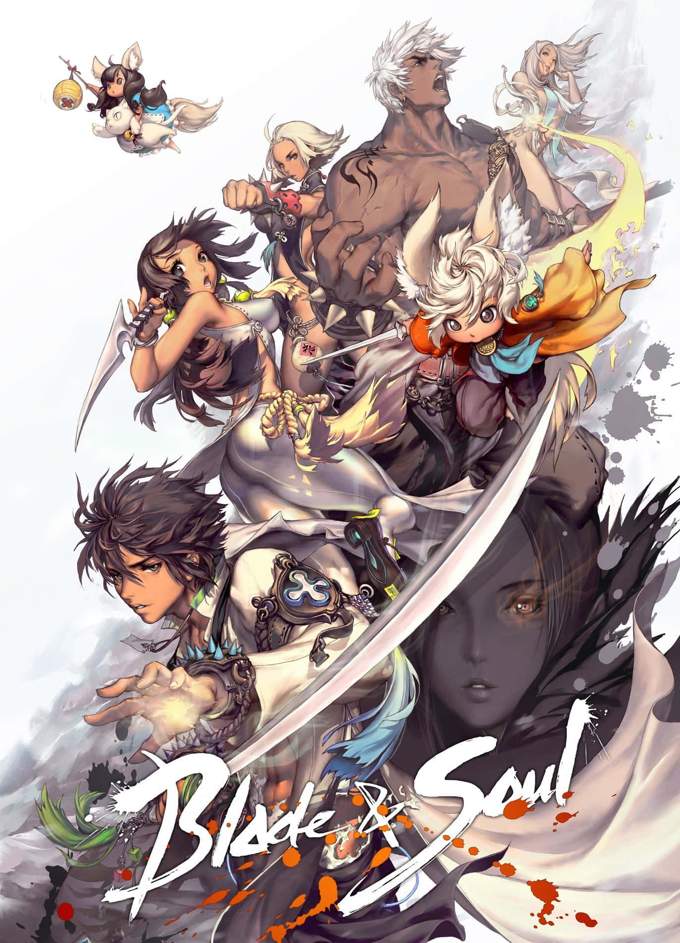 Blade And Soul Anime Video Game Poster Wallpaper
