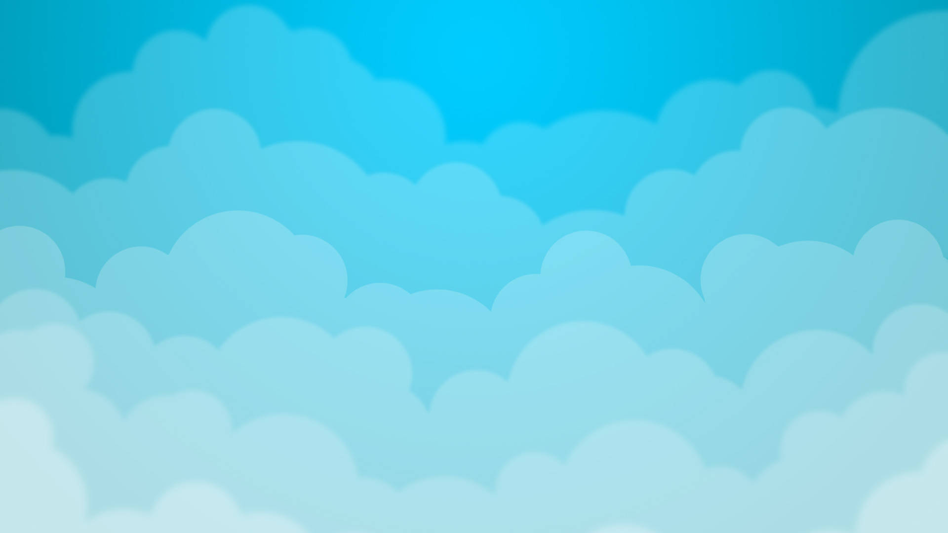 Blue Clouds Webex Virtual Background Wallpaper